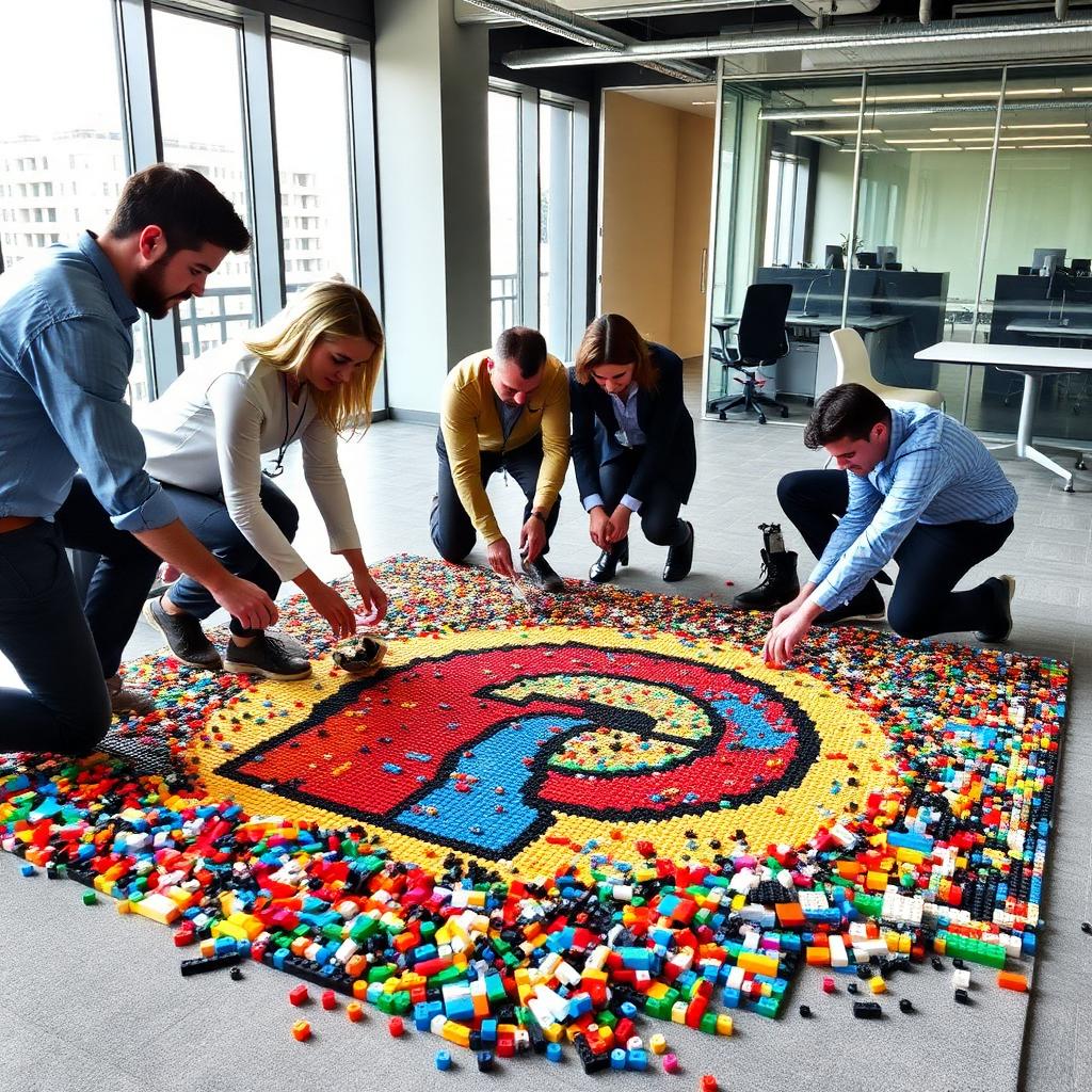 LEGO Mosaic Building